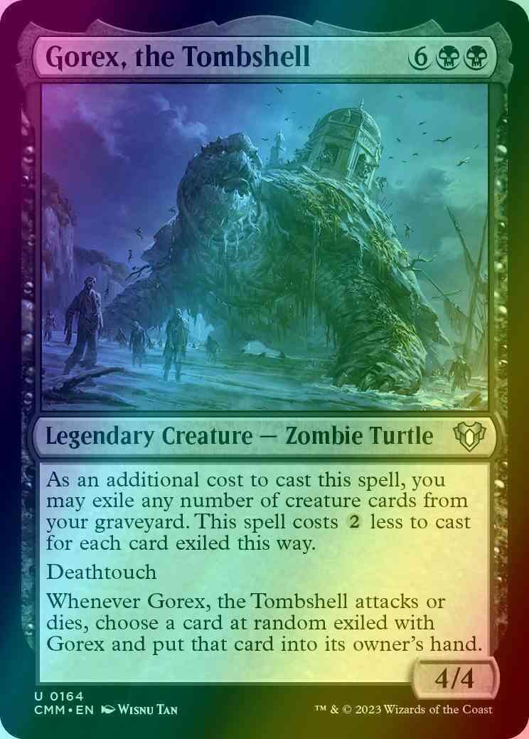 Gorex, the Tombshell [164] [Commander Masters] [Foil]