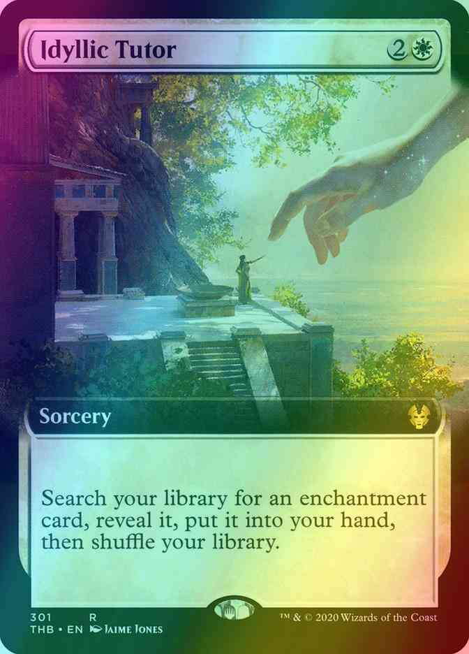 Idyllic Tutor [301] [Extended Art] [Theros Beyond Death] [Foil]
