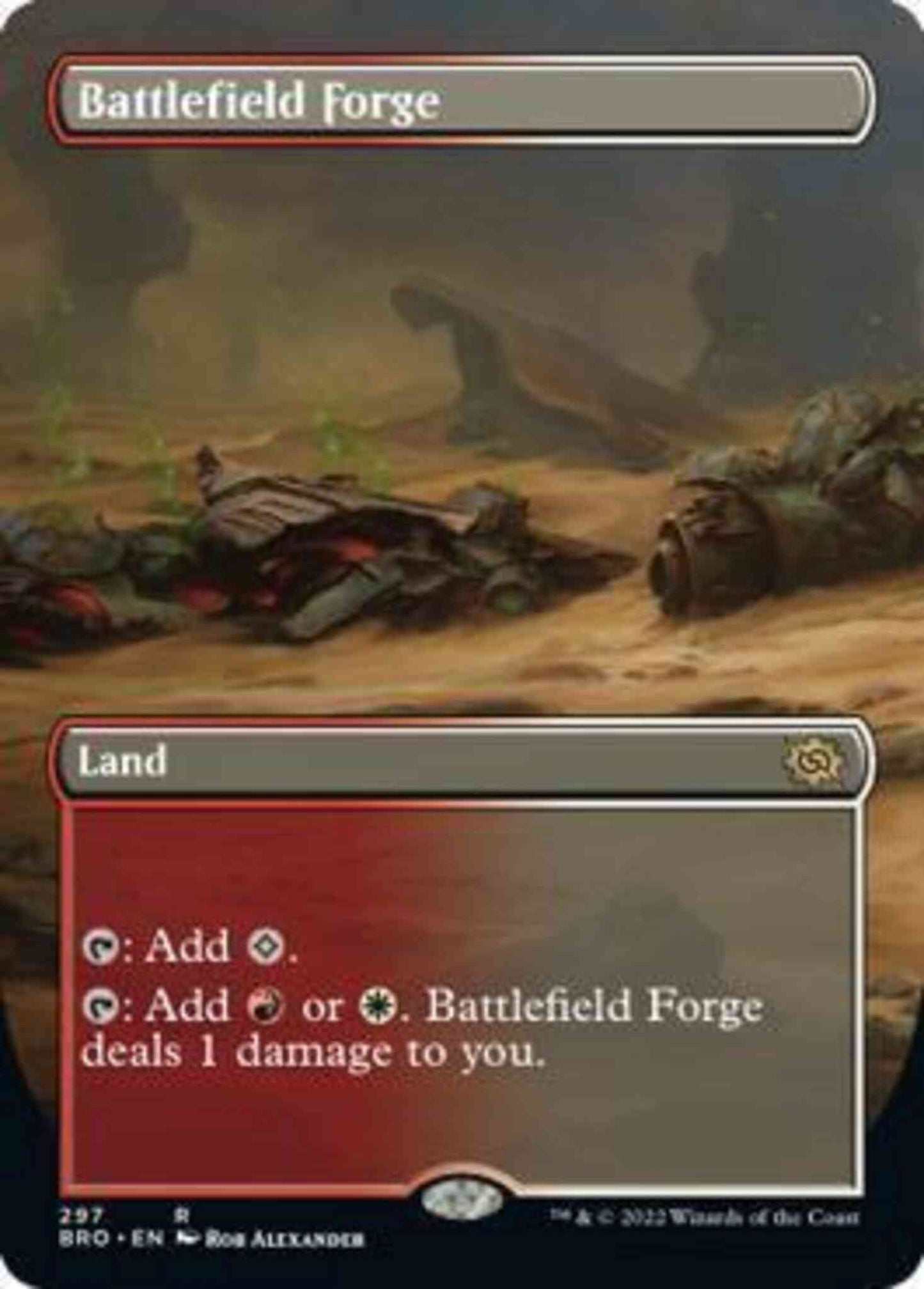 Battlefield Forge [297] [Borderless] [The Brothers' War] [Non-Foil]