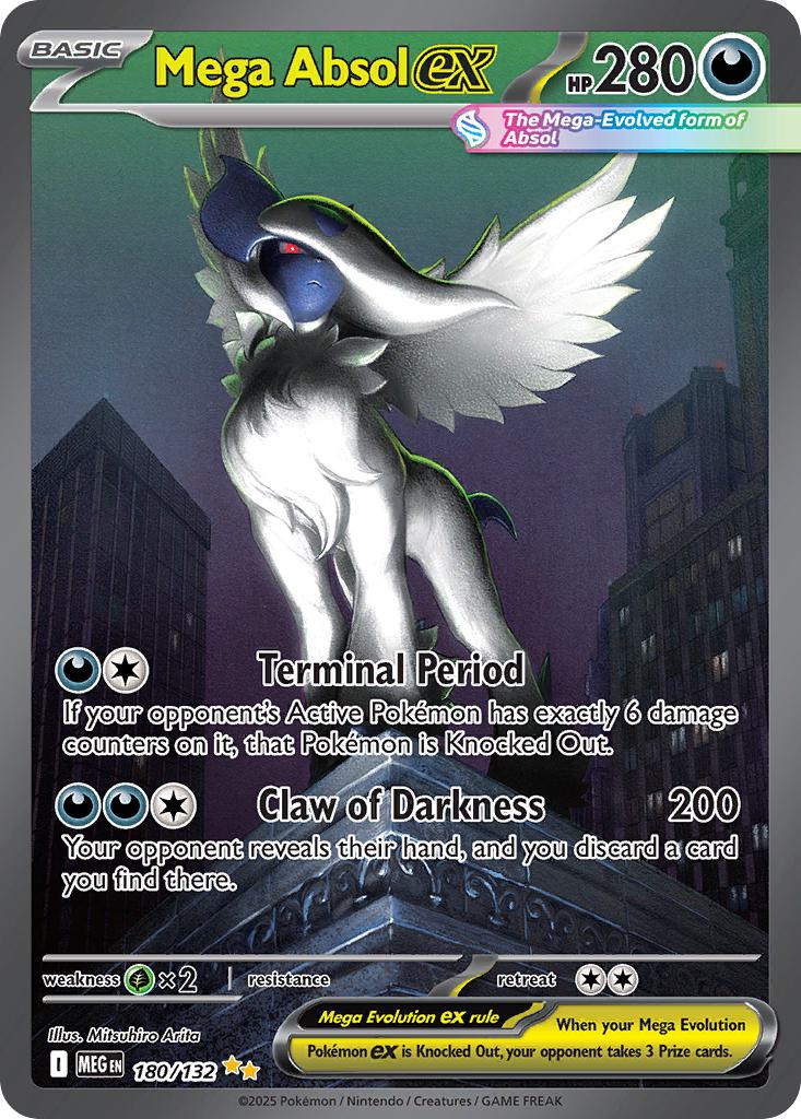 Mega Absol ex - 180/132 - Special Illustration Rare [me01-180] [Ultra]