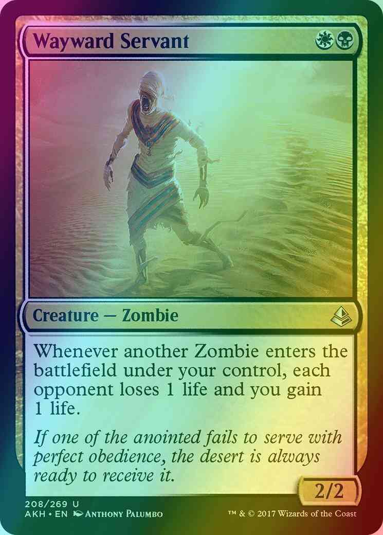 Wayward Servant [208] [Amonkhet] [Foil]