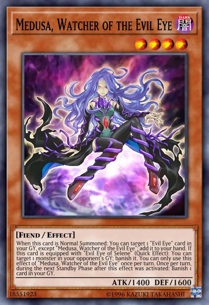 Medusa, Watcher of the Evil Eye - MP20-EN233 - Ultra Rare - 1st Edition