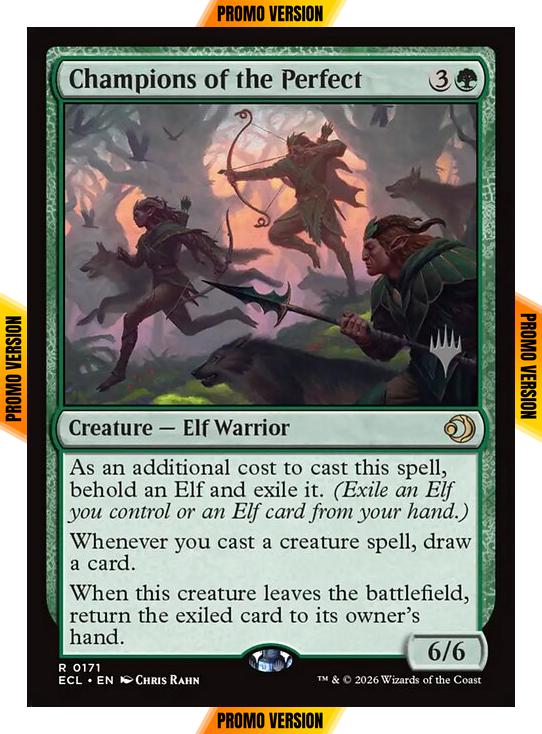Champions of the Perfect [171p] [Promo Pack] [Lorwyn Eclipsed: Promos] [Non-Foil]