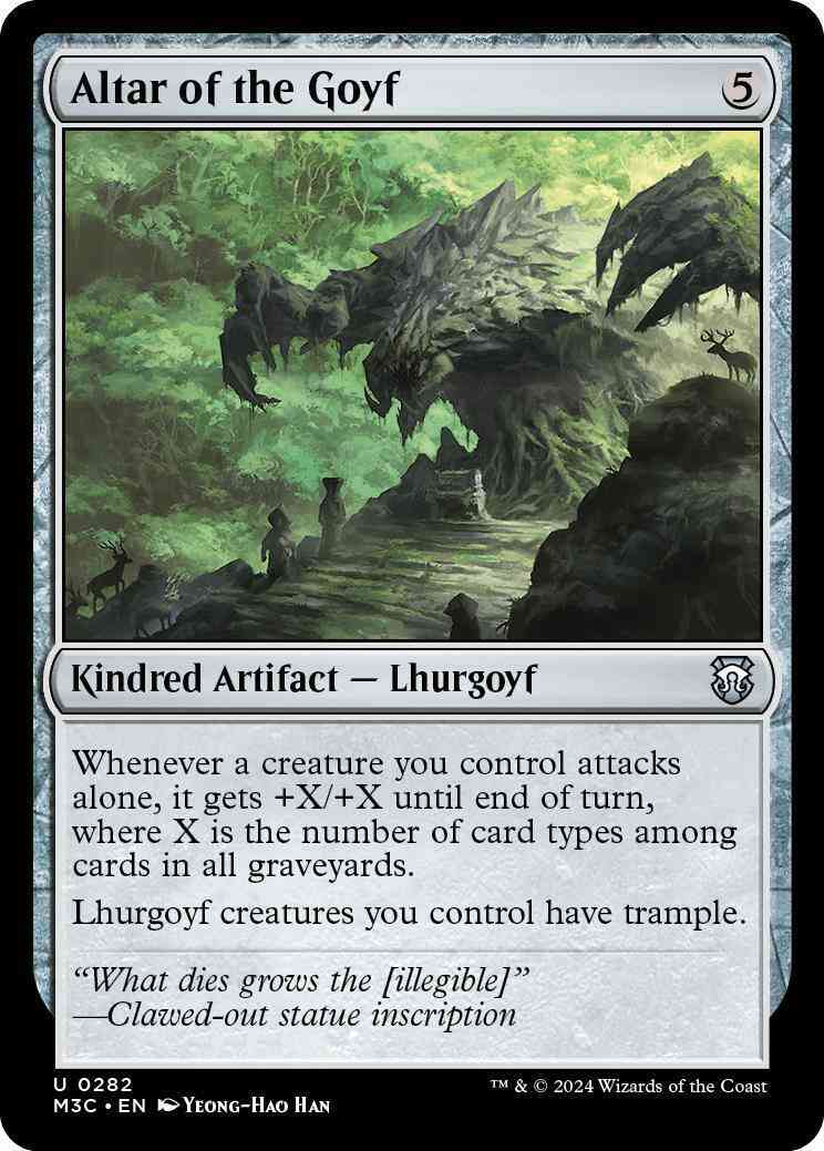 Altar of the Goyf [282] [Modern Horizons 3: Commander] [Non-Foil]
