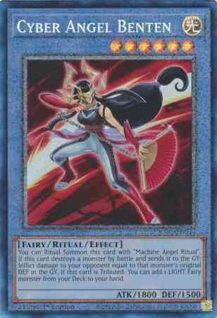 Cyber Angel Benten - RA01-EN024 - Prismatic Collector's Rare - 1st Edition