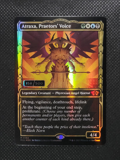 Atraxa, Praetors' Voice — Serial Numbered|158/500|Planar Showcase|Foil — ID 17333