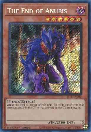 The End of Anubis - BLTR-EN052 - Secret Rare - 1st Edition
