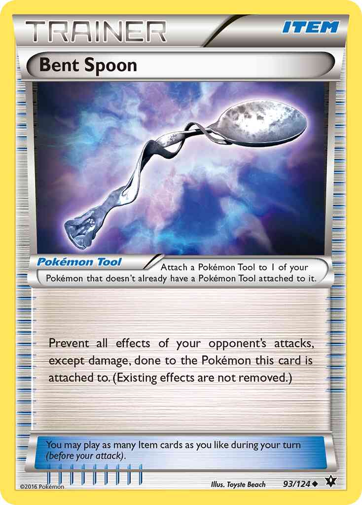 Bent Spoon - 93/124 - Uncommon [xy10-93] [Non-Holo]