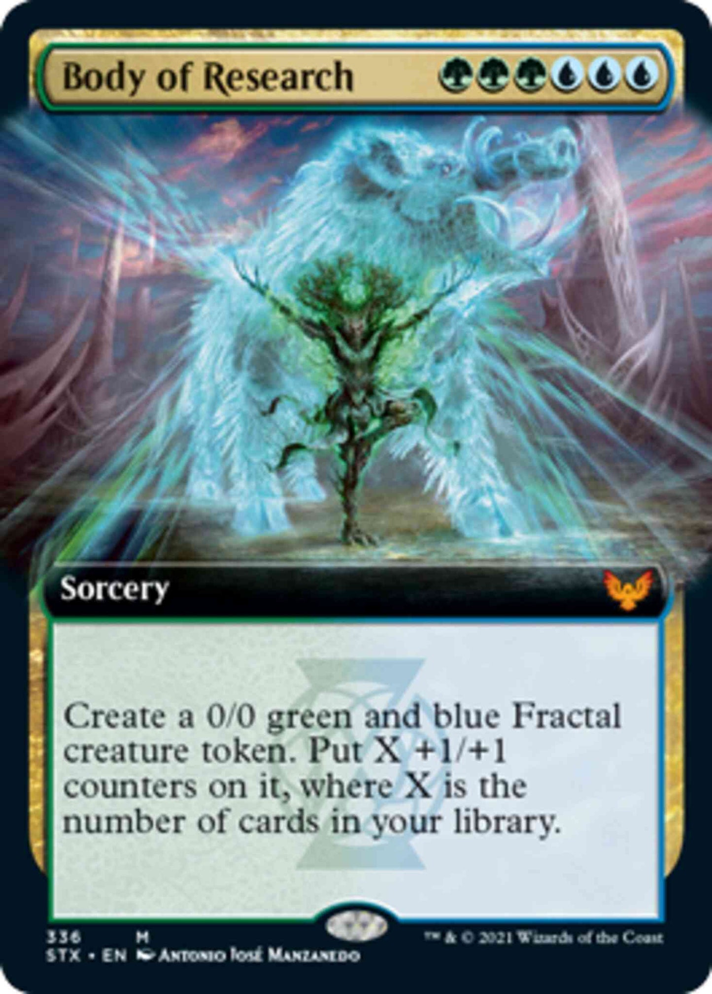 Body of Research [336] [Extended Art] [Strixhaven: School of Mages] [Non-Foil]