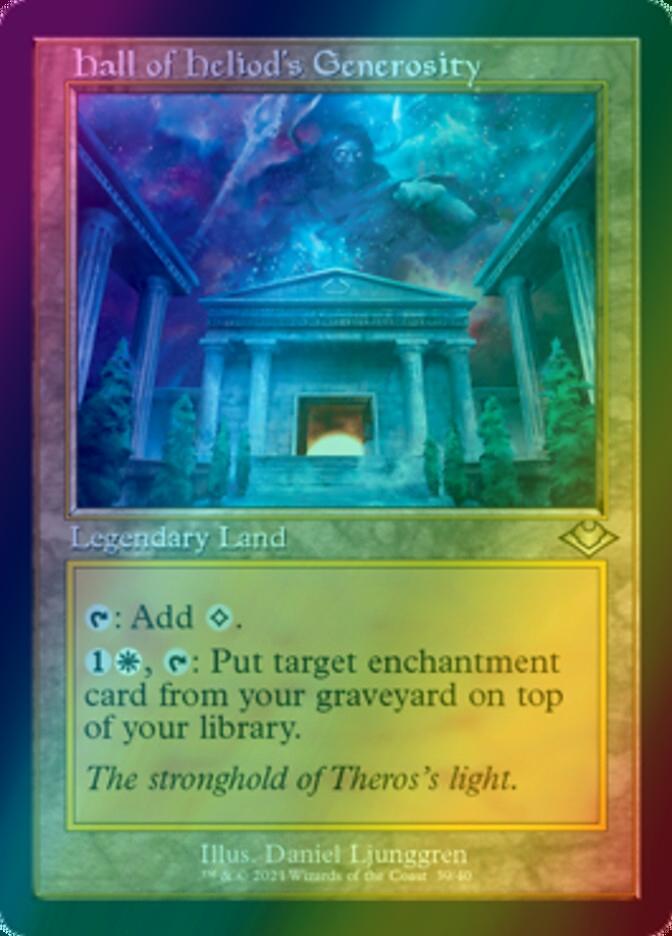 Hall of Heliod's Generosity [39] [Retro Frame] [Modern Horizons 1 Timeshifts] [Foil]