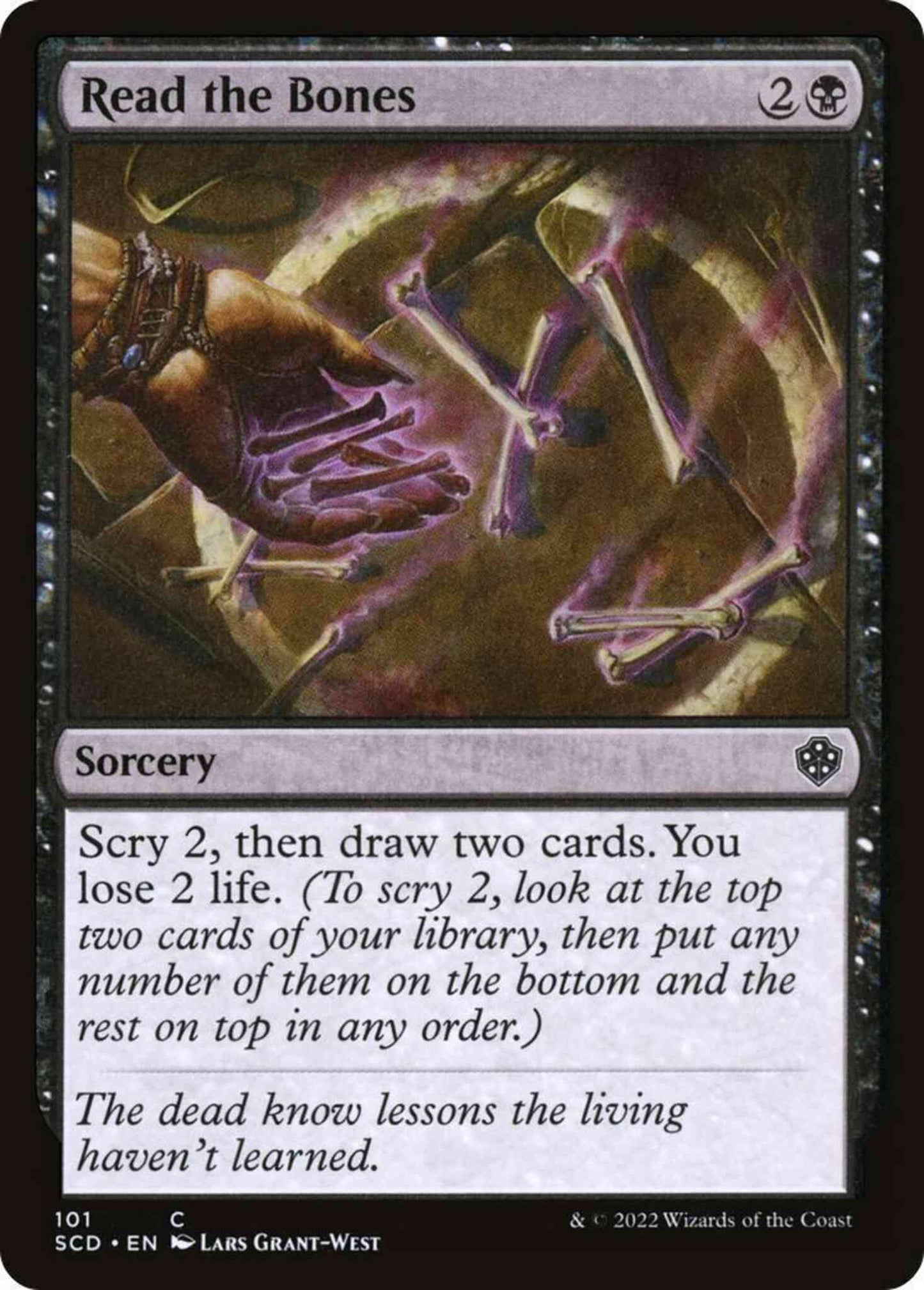 Read the Bones [101] [Starter Commander Decks] [Non-Foil]