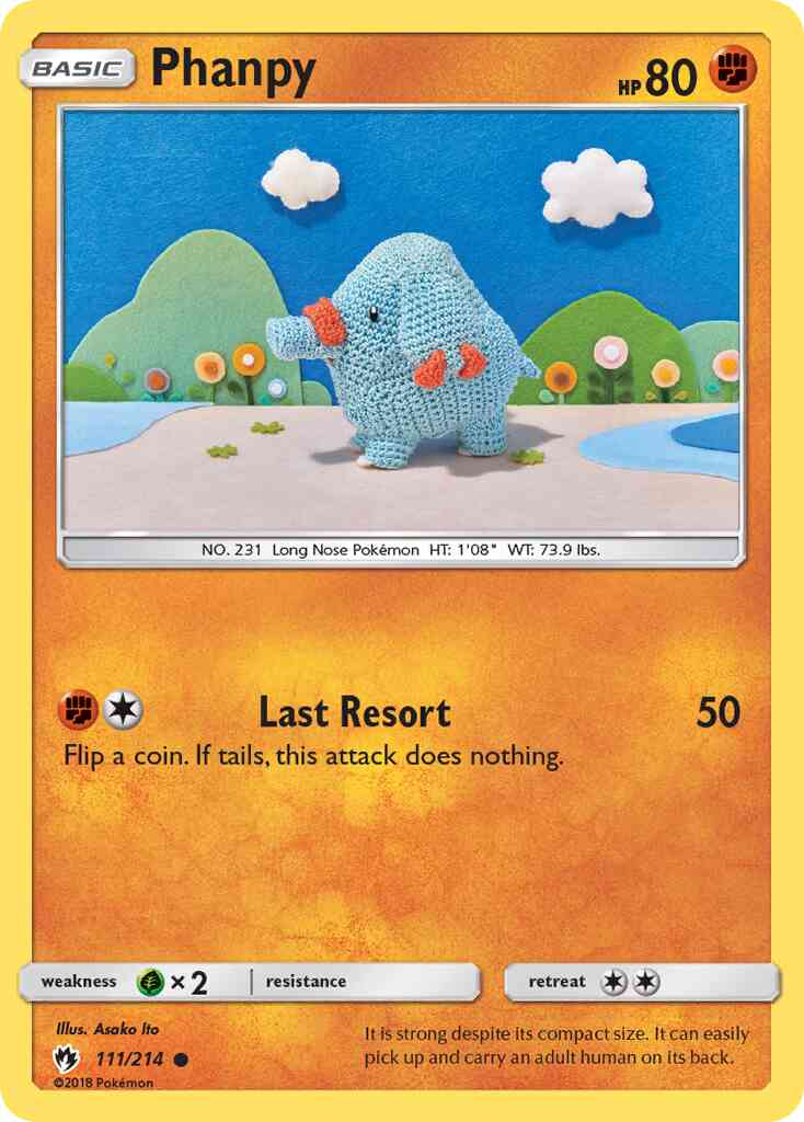 Phanpy - 111/214 - Common [sm8-111] [Non-Holo]