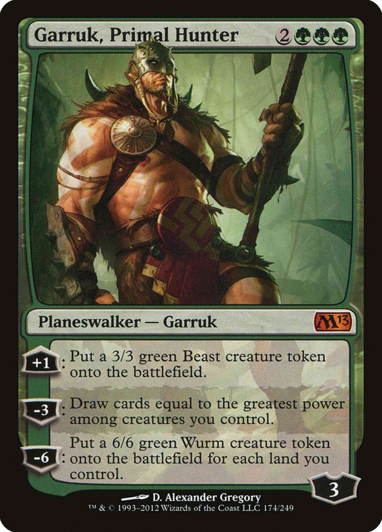 Garruk, Primal Hunter [174] [Magic 2013] [Non-Foil]