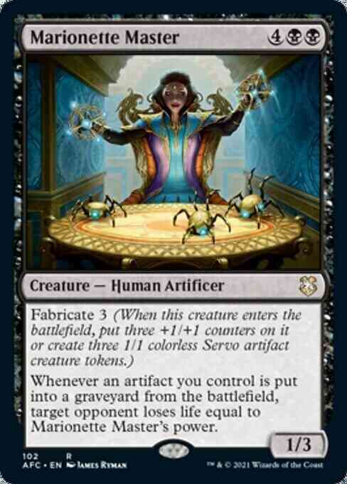 Marionette Master [102] [Adventures in the Forgotten Realms Commander] [Non-Foil]