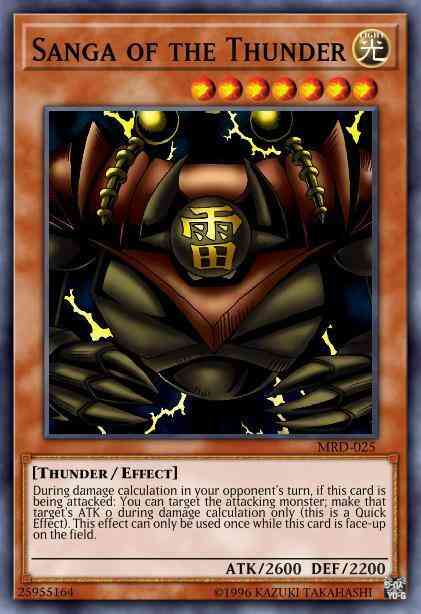 Sanga of the Thunder - MRD-025 - Super Rare - 1st Edition