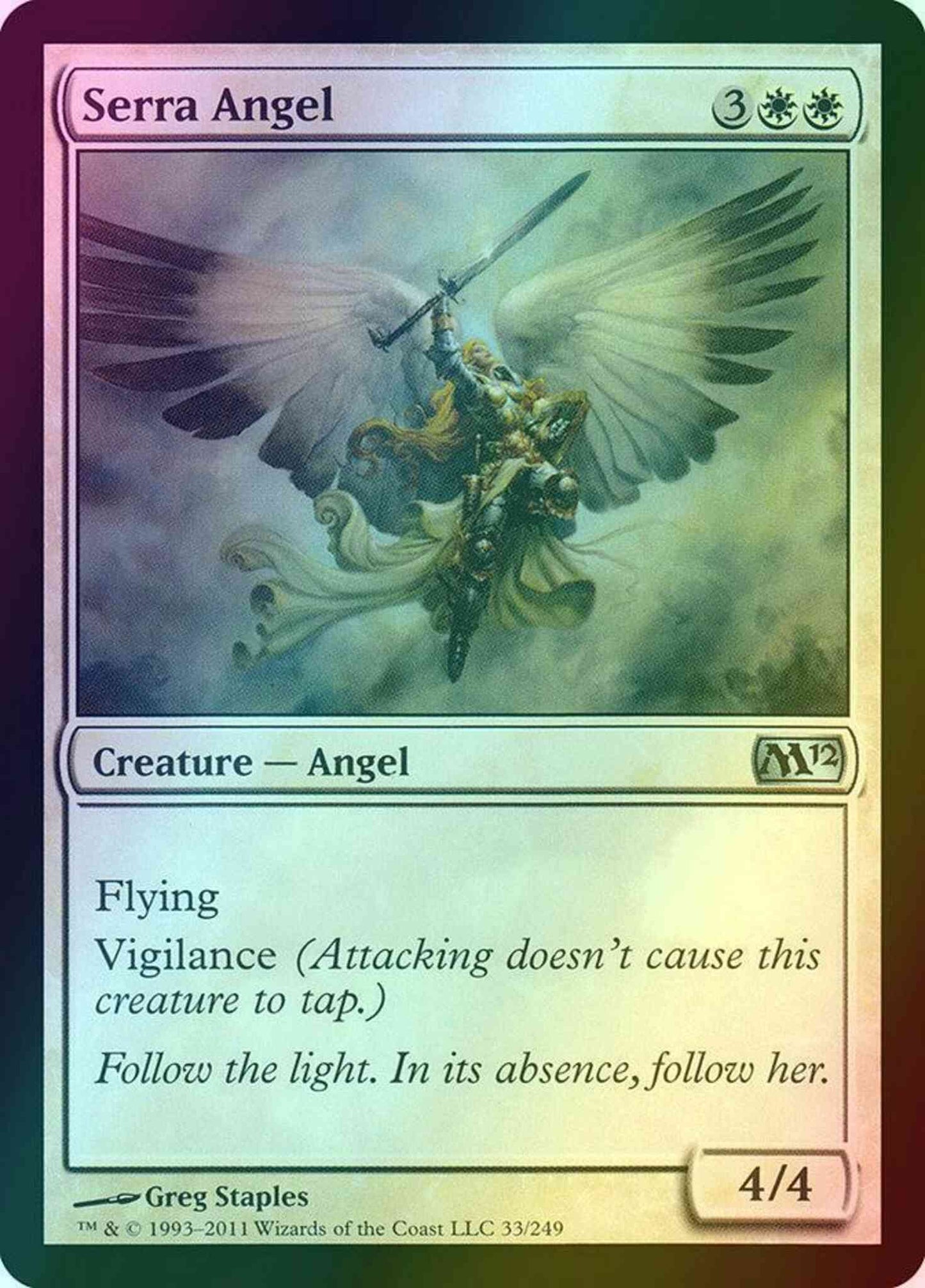 Serra Angel [33] [Magic 2012] [Foil]