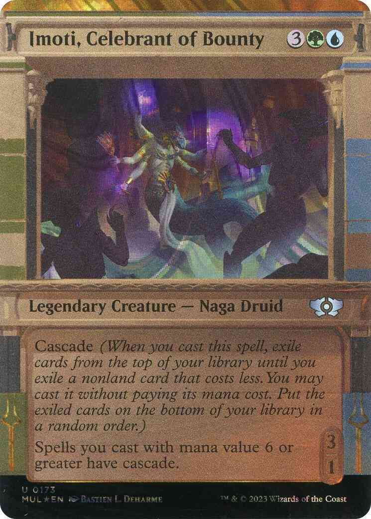 Imoti, Celebrant of Bounty [173] [Planar Showcase] [Multiverse Legends] [Halo Foil]
