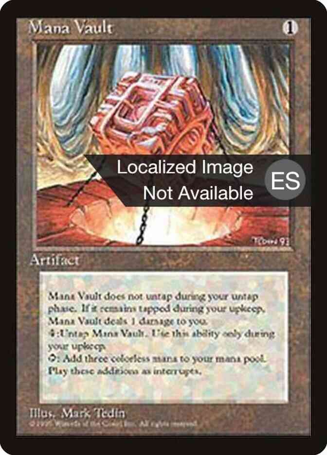 Mana Vault - Korean [334] [Fourth Edition Black Border: Korean] [Non-Foil]