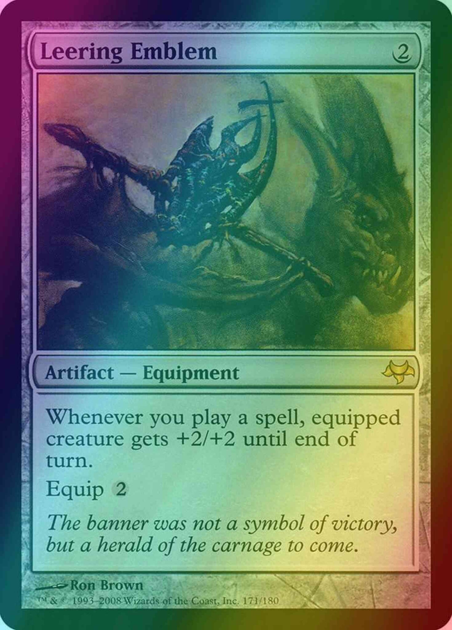 Leering Emblem [171] [Eventide] [Foil]