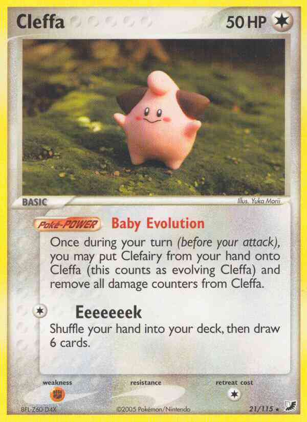 Cleffa - 21/115 - Rare [ex10-21] [Non-Holo]