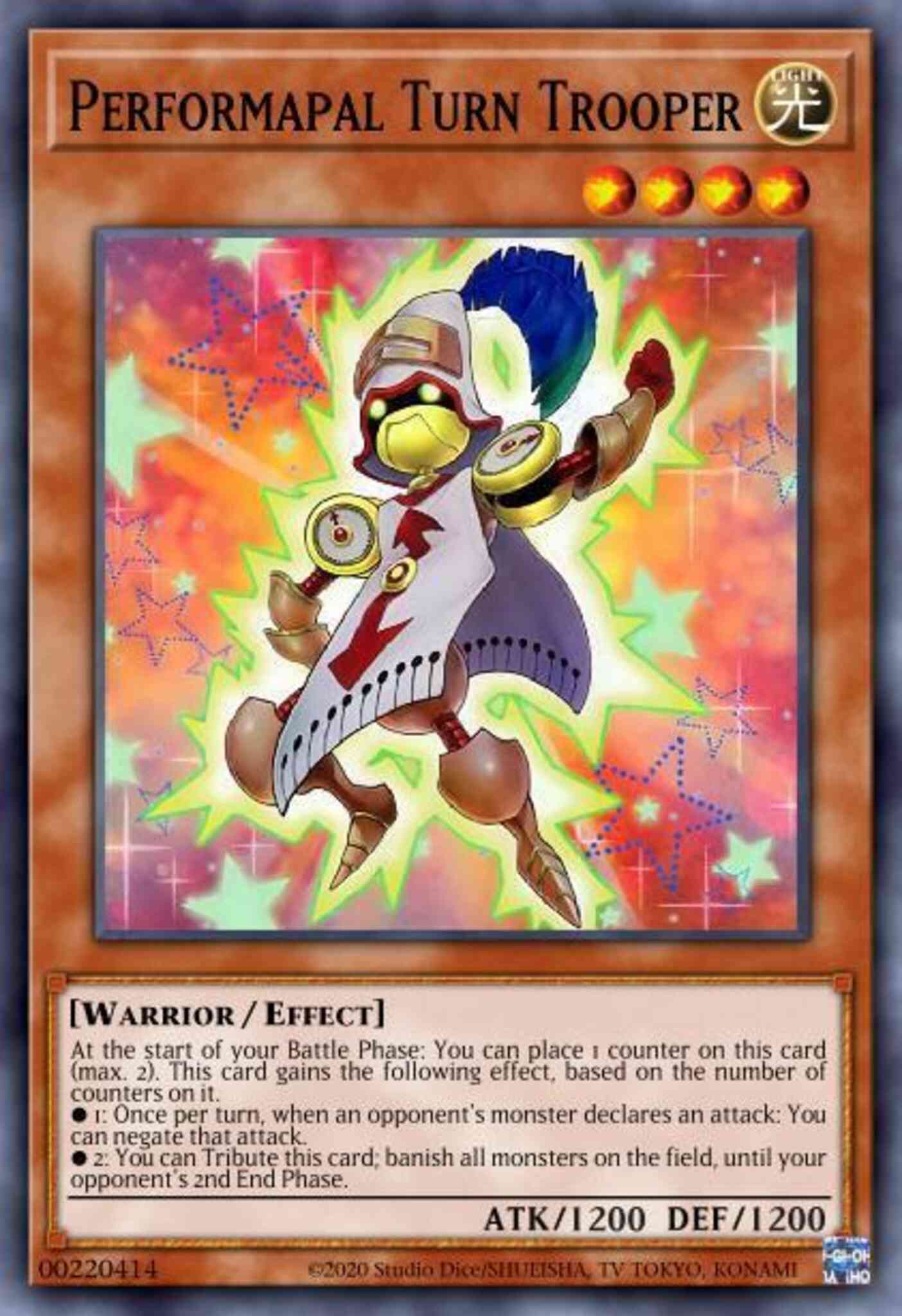 Performapal Turn Trooper - ETCO-EN094 - Common - 1st Edition