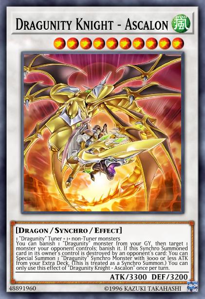 Dragunity Knight - Ascalon - CYHO-EN033 - Ultra Rare - Unlimited