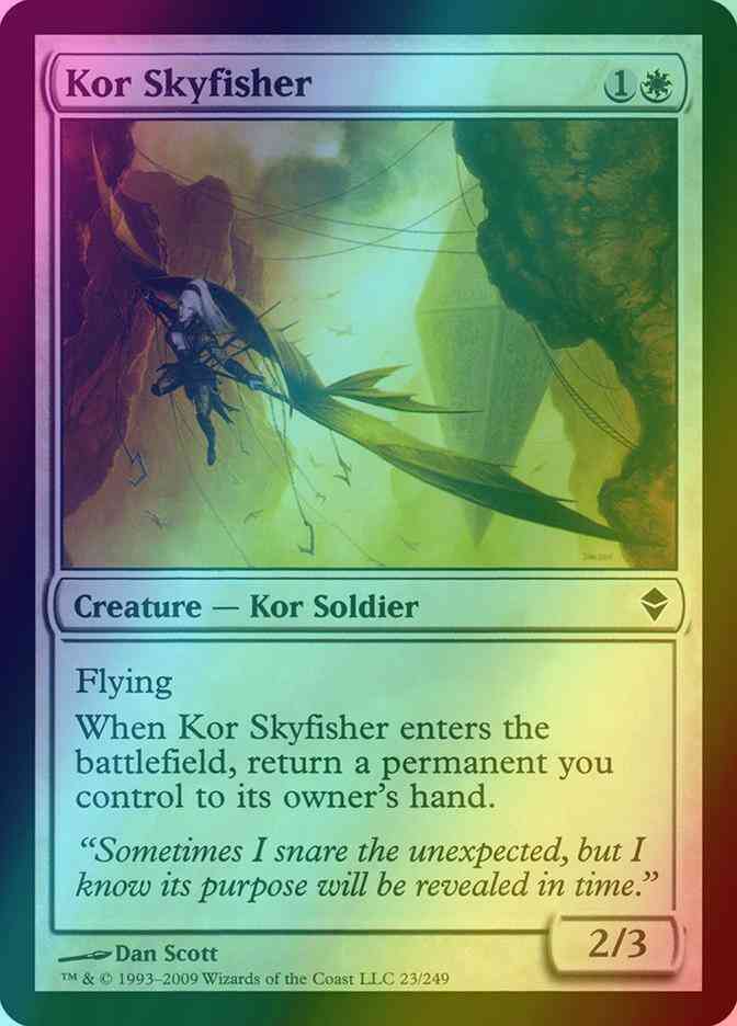 Kor Skyfisher [23] [Zendikar] [Foil]