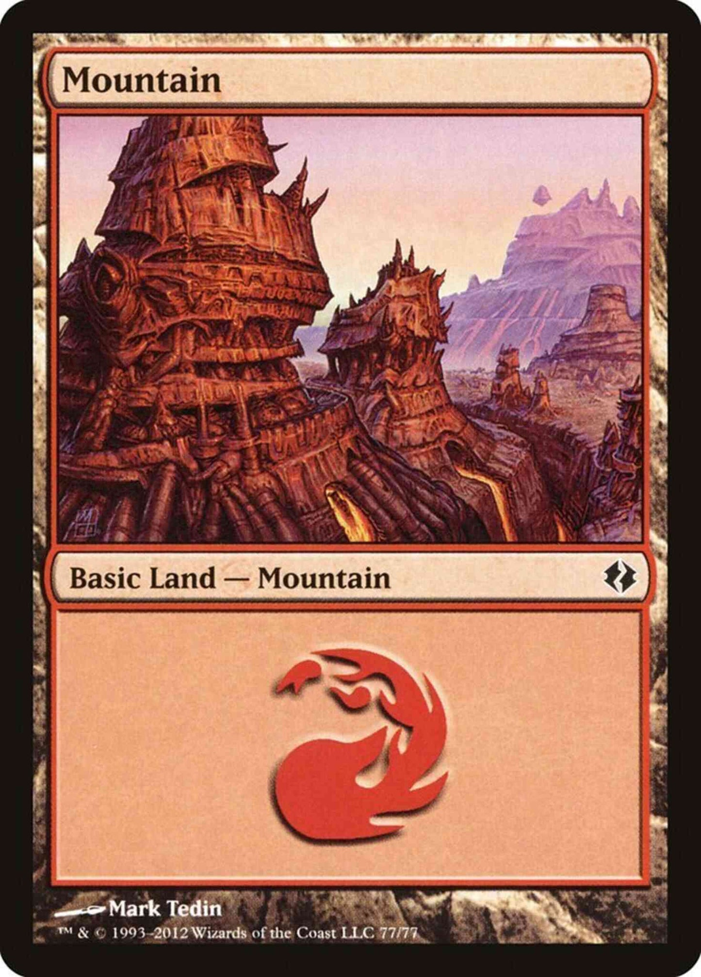 Mountain [77] [Duel Decks Venser vs Koth] [Non-Foil]