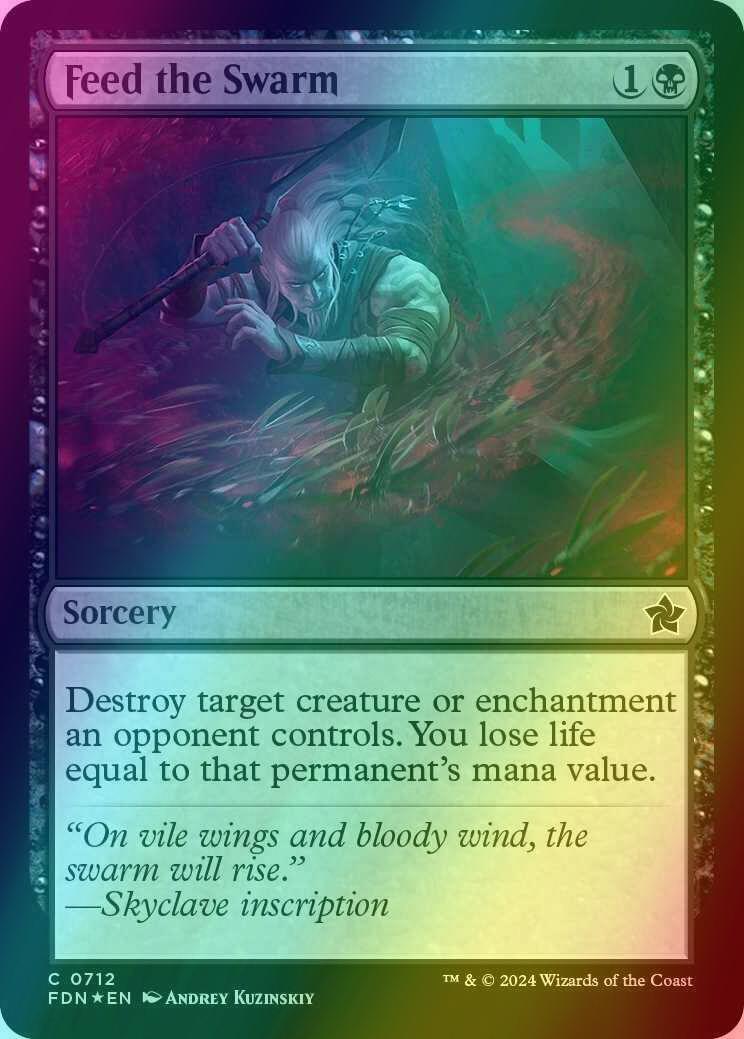 Feed the Swarm [712] [Foundations] [Foil]