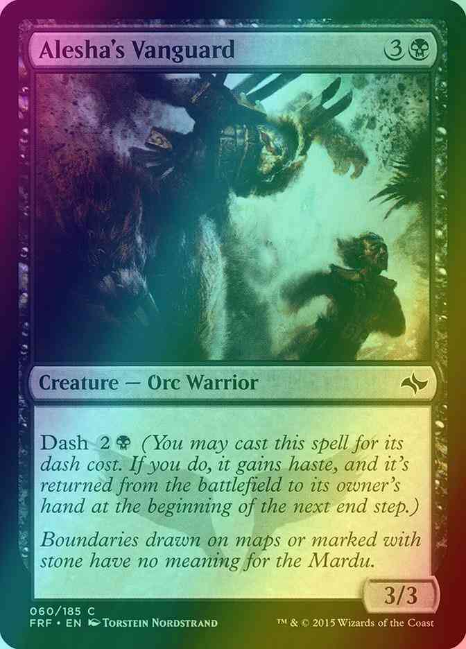 Alesha's Vanguard [60] [Fate Reforged] [Foil]