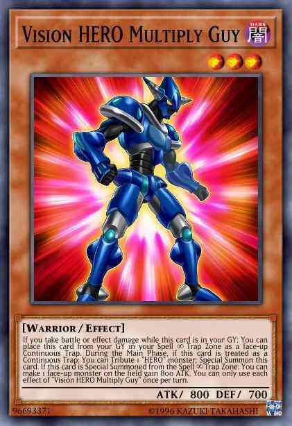 Vision HERO Multiply Guy - BLHR-EN006 - Ultra Rare - 1st Edition