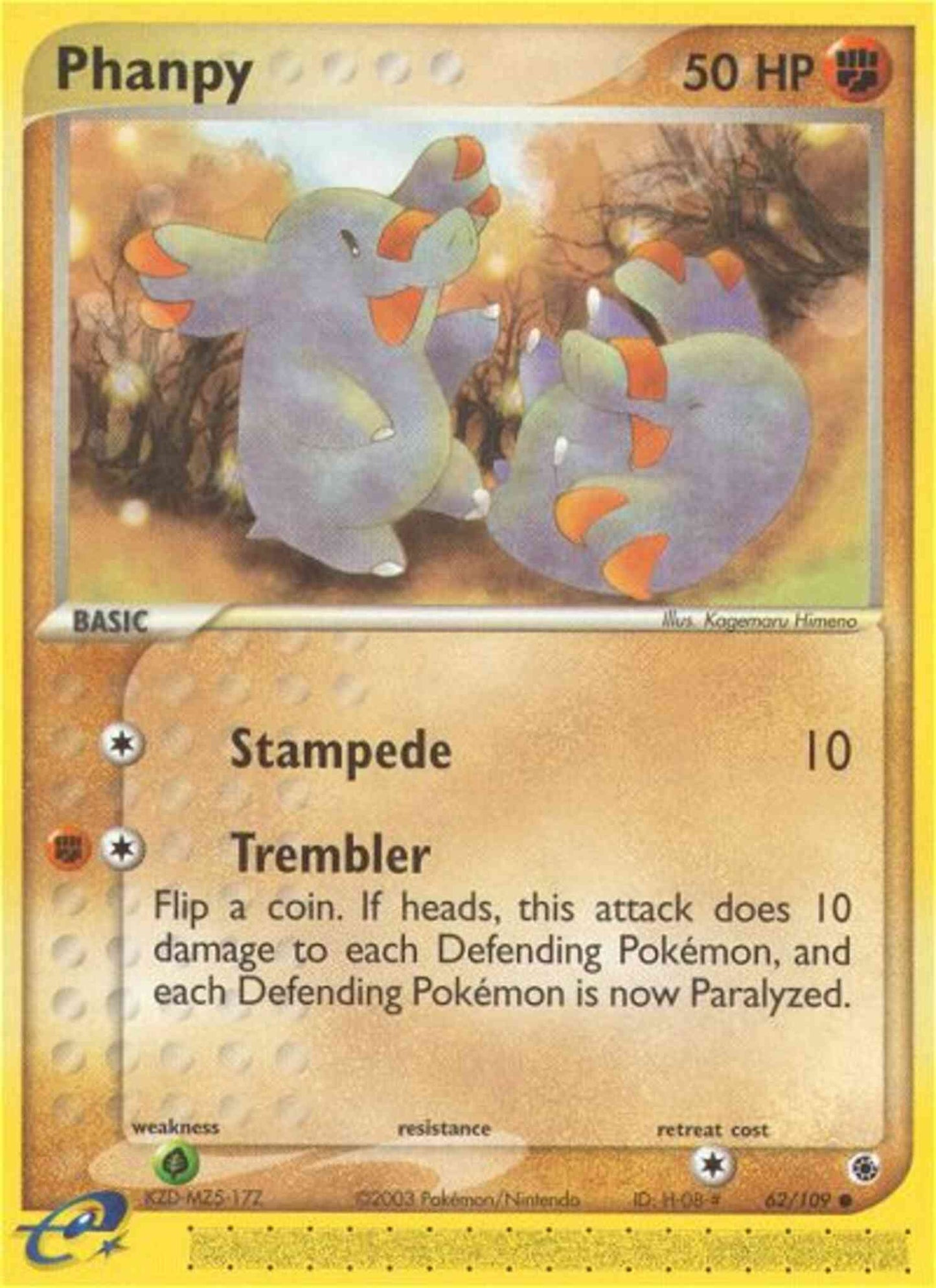Phanpy - 62/109 - Common [ex1-62] [Reverse Holo]