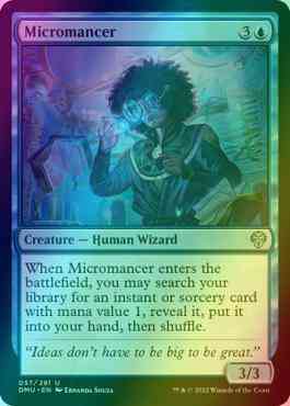 Micromancer [57] [Dominaria United] [Foil]