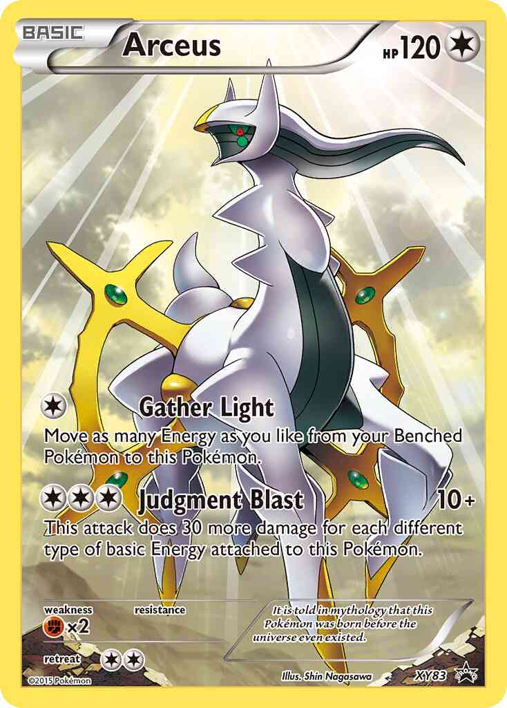 Arceus - XY83 - Promo [xyp-XY83] [Holo]