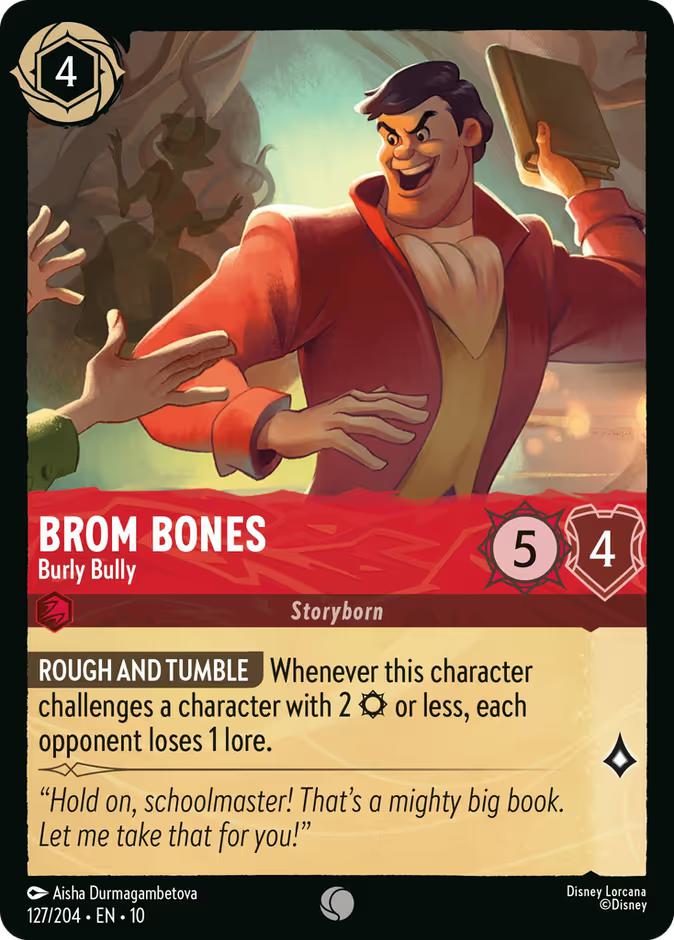 Brom Bones - Burly Bully - 127/204 [Whispers in the Well] [Non-Foil]