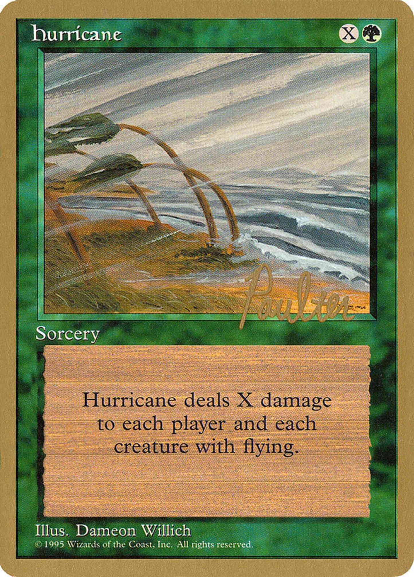 Hurricane [pp251] [Pro Tour Collector Set] [Non-Foil]