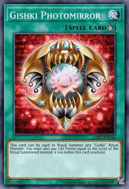 Gishki Photomirror - HA07-EN026 - Super Rare - 1st Edition