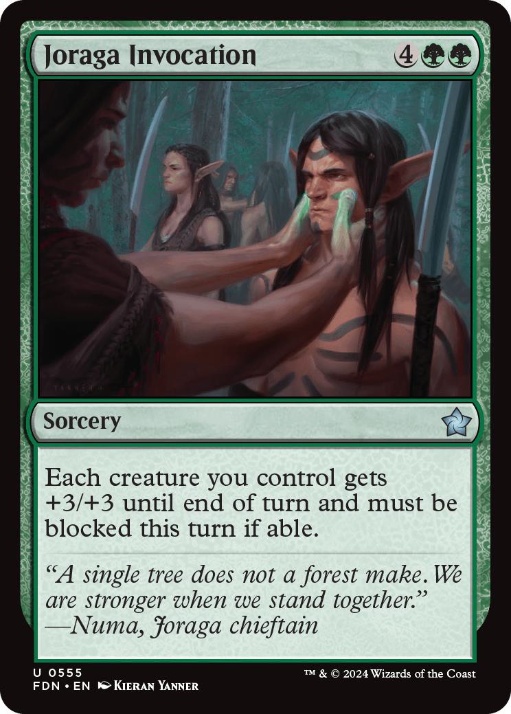 Joraga Invocation [555] [Foundations] [Non-Foil]