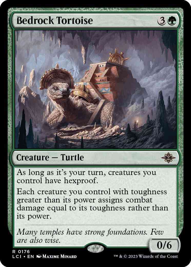 Bedrock Tortoise [176] [The Lost Caverns of Ixalan] [Non-Foil]