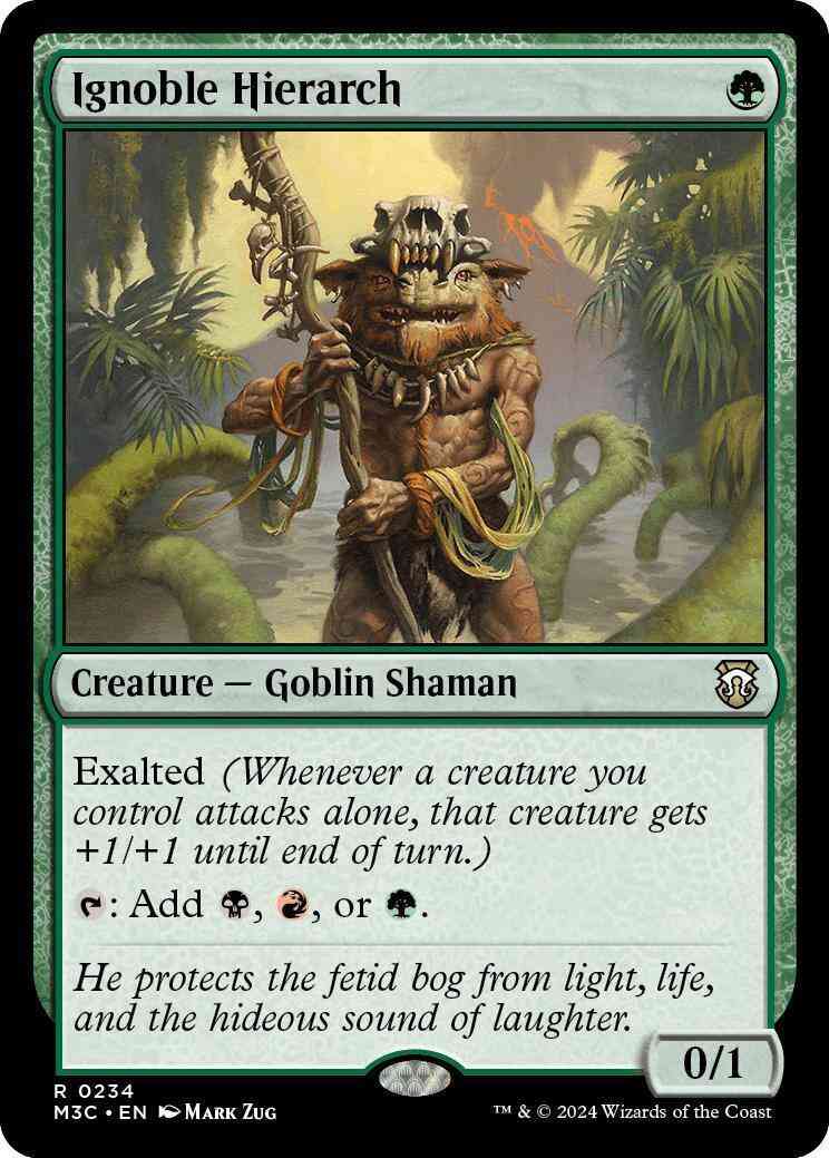 Ignoble Hierarch [234] [Modern Horizons 3: Commander] [Non-Foil]