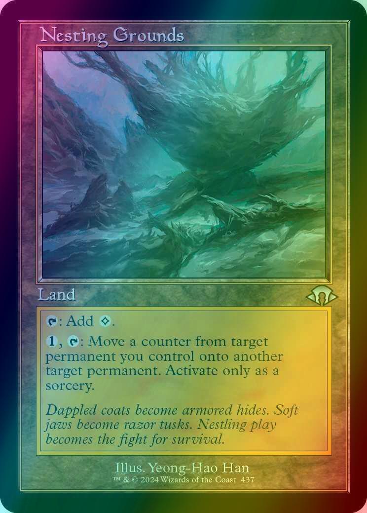 Nesting Grounds [437] [Retro Frame] [Modern Horizons 3] [Foil]