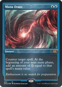 Mana Drain [432] [Double Masters 2022] [Etched Foil]