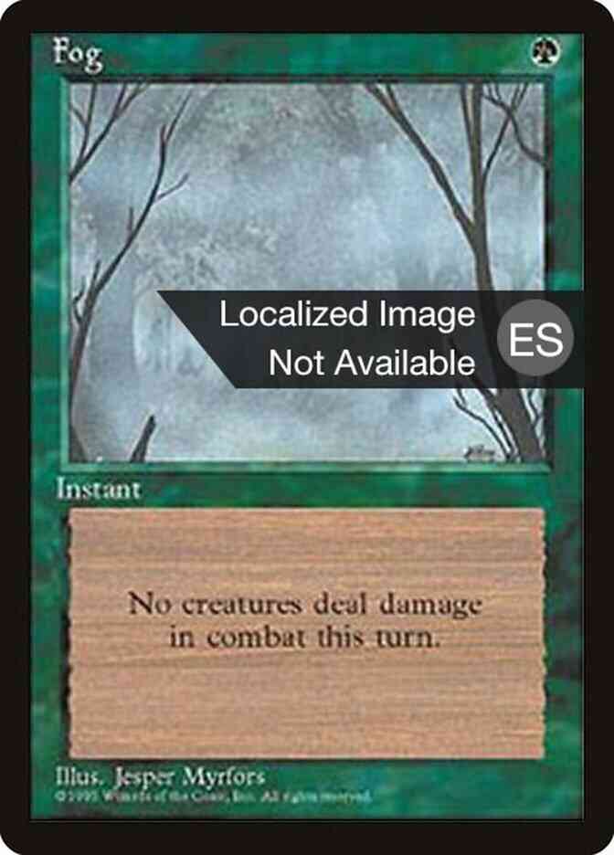 Fog - Chinese [244] [Fourth Edition Black Border: Chinese] [Non-Foil]