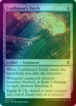 Trailblazer's Torch [340] [Commander Legends: Battle for Baldur's Gate] [Foil]