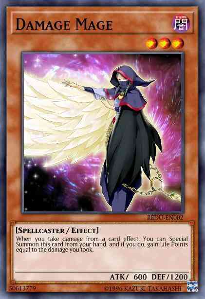 Damage Mage - REDU-EN002 - Common - Unlimited