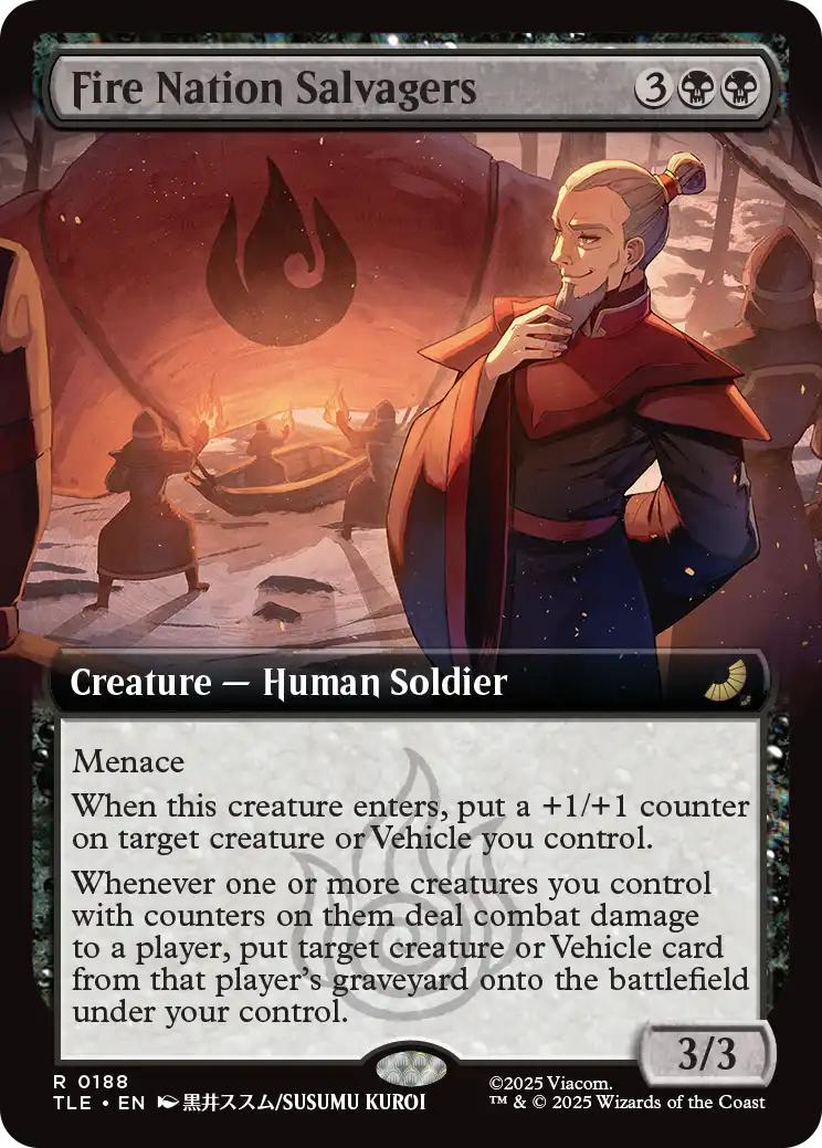 Fire Nation Salvagers [188] [Extended Art] [Avatar: The Last Airbender Eternal] [Non-Foil]