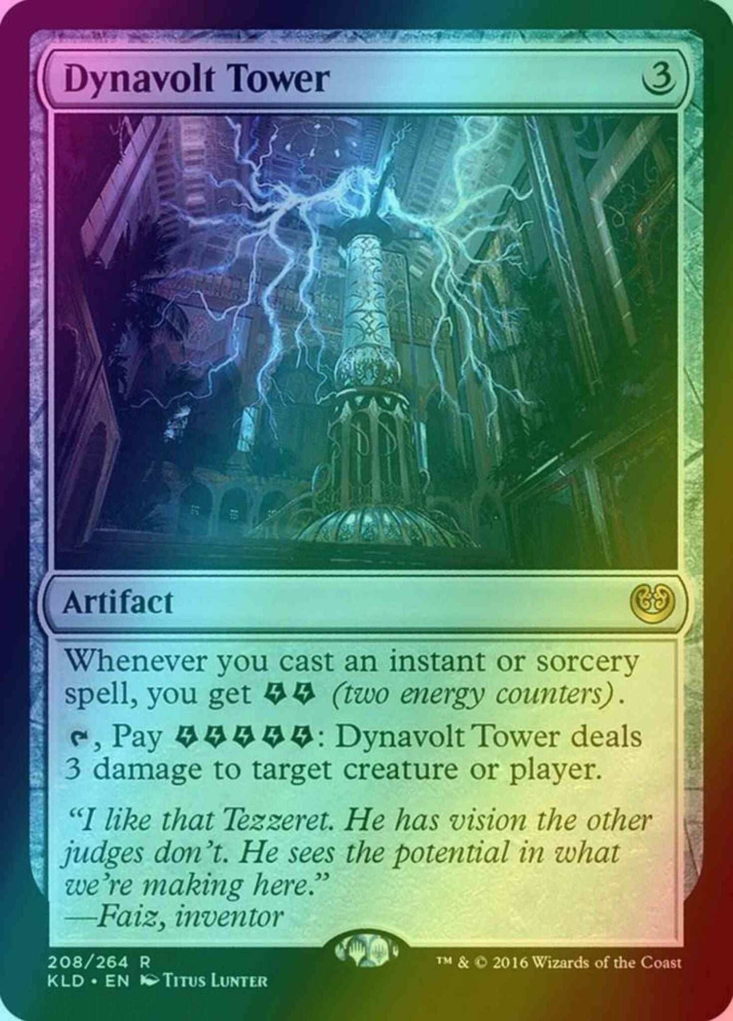Dynavolt Tower [208] [Kaladesh] [Foil]