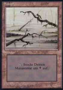 Swamp - German [Bottom Branch From Left] [300] [Foreign Black Border: German] [Non-Foil]