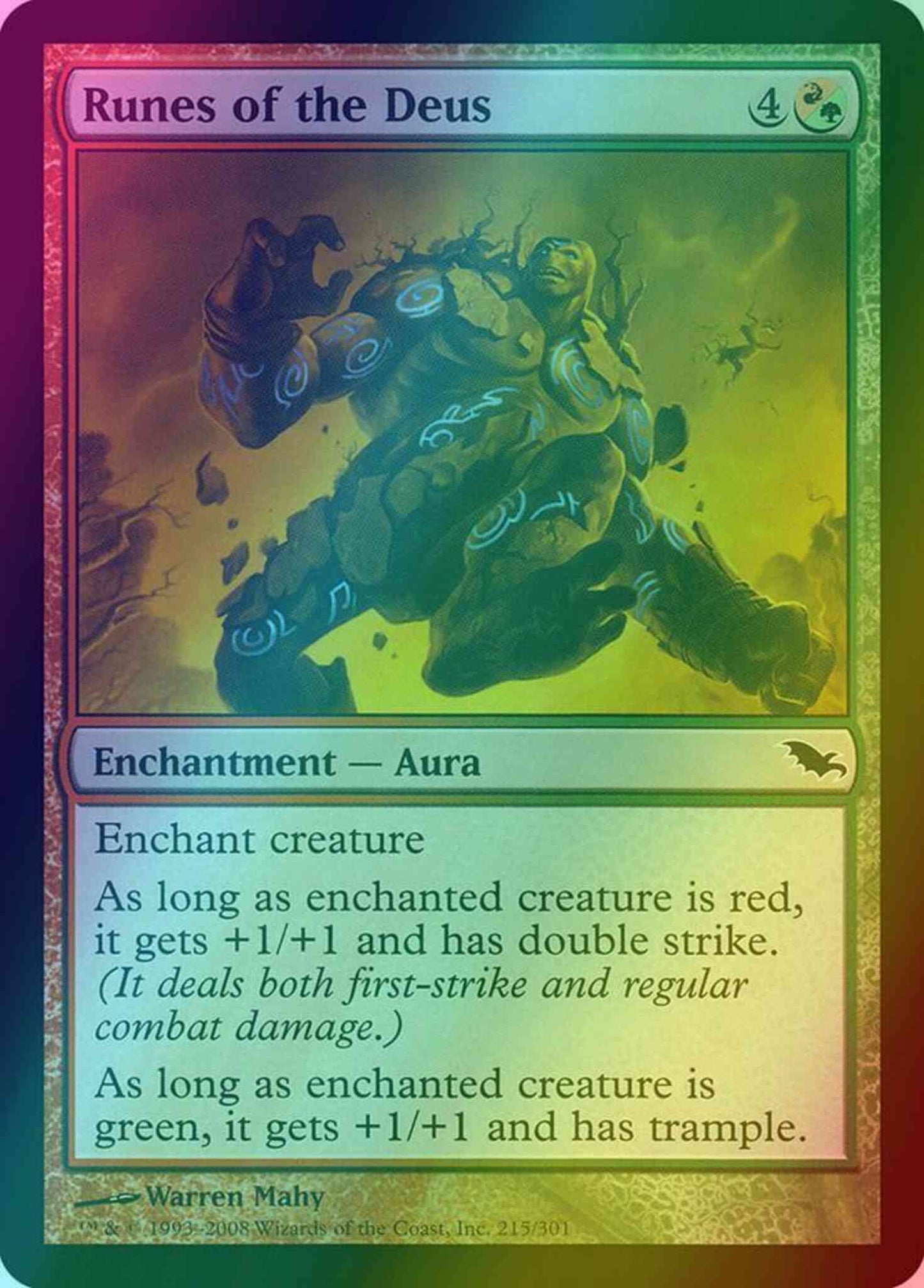 Runes of the Deus [215] [Shadowmoor] [Foil]