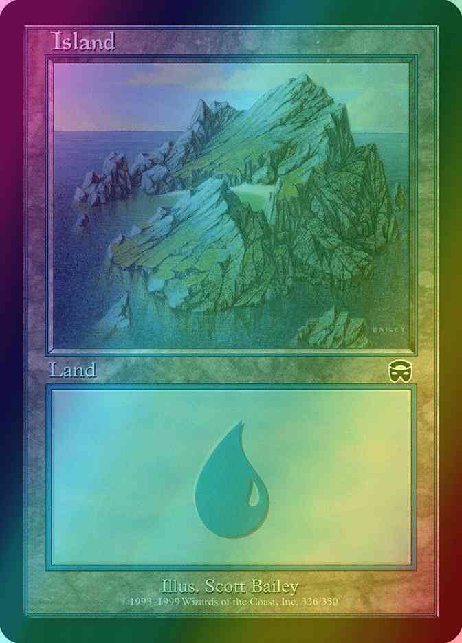 Island [336] [Mercadian Masques] [Foil]